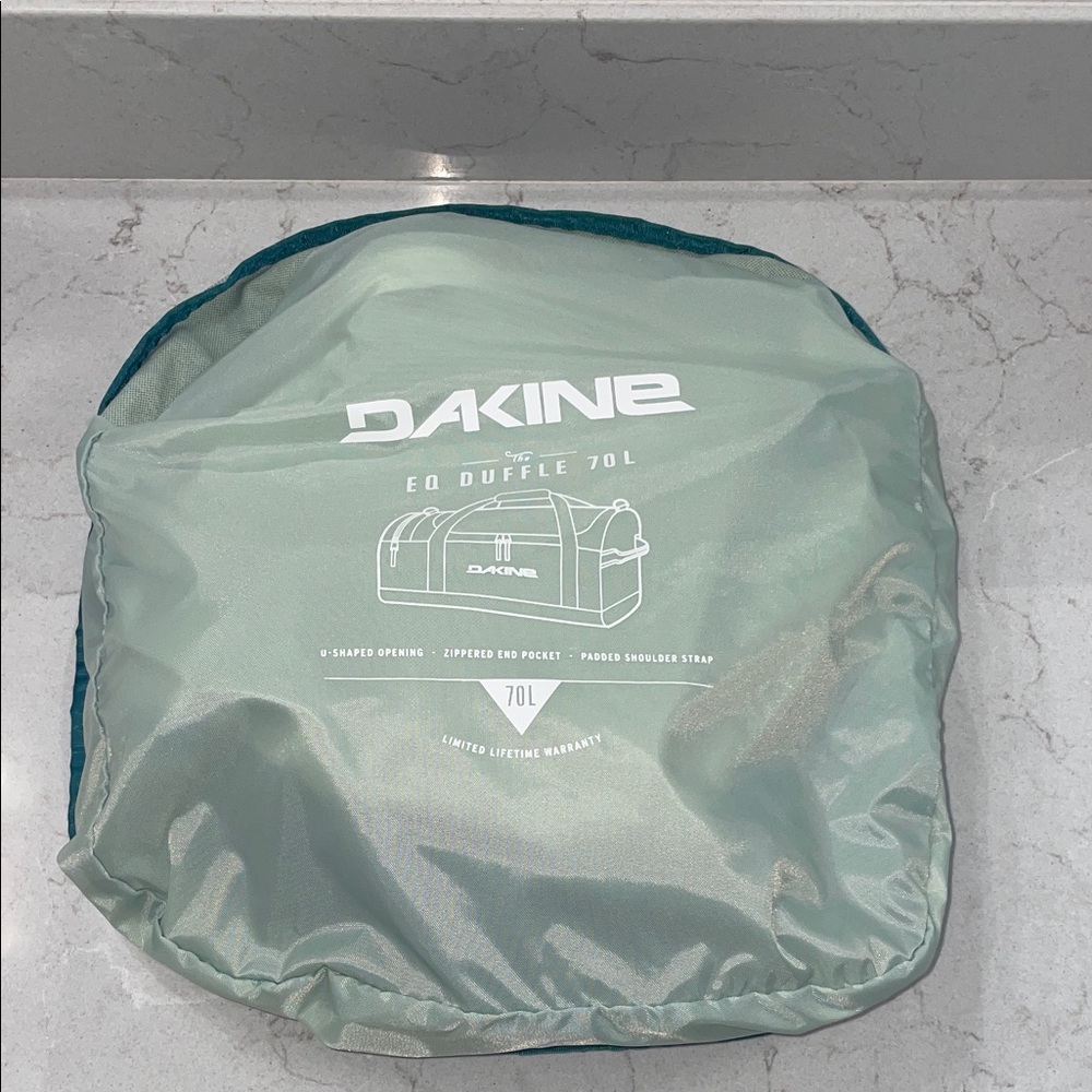 Dakine Light Green EQ Duffle 70L